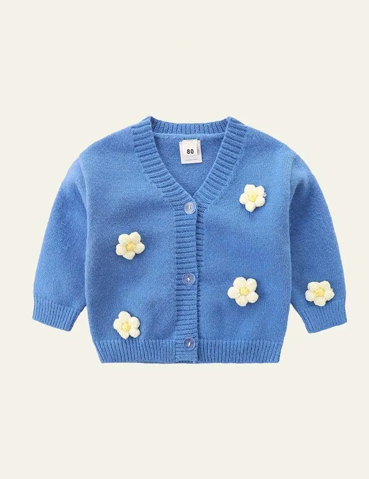 3D Flower Cardigan