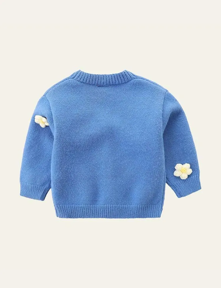 3D Flower Cardigan - Image 2