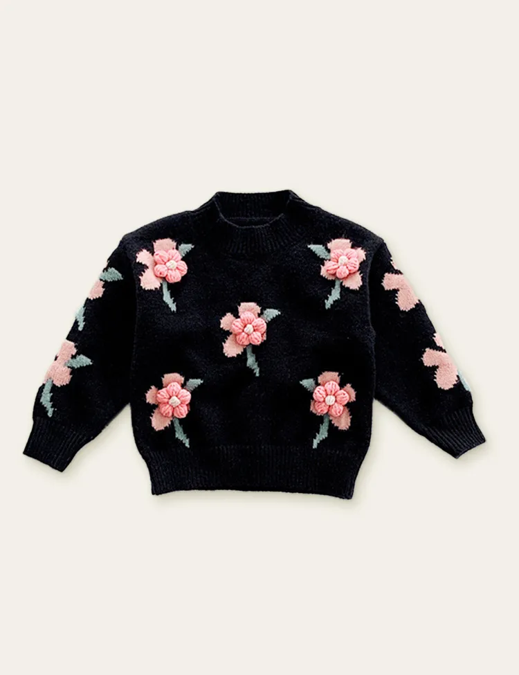 3D Flower Sweater - Image 5