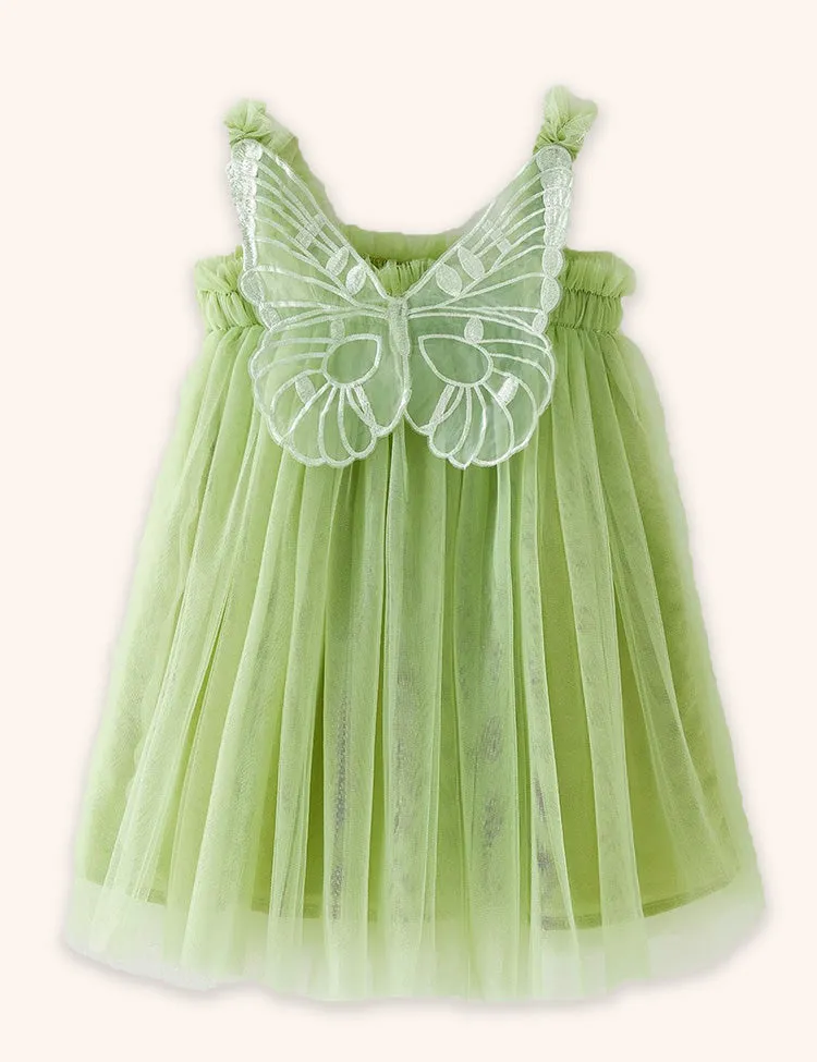 3D Butterfly Tulle Dress - Image 4