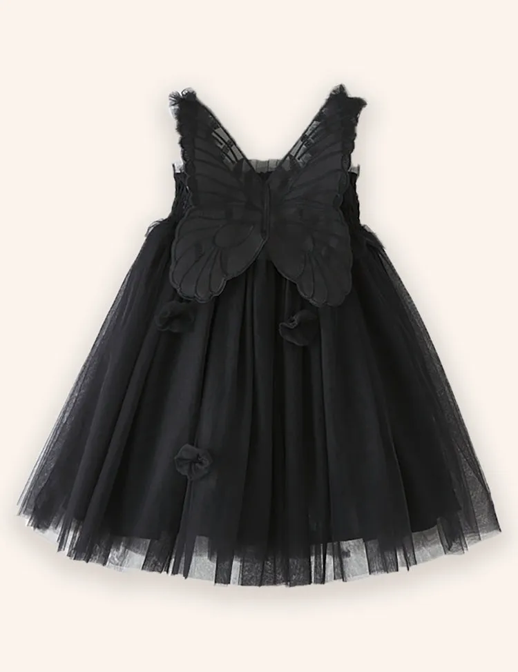 3D Wings Tulle Dress - Image 10