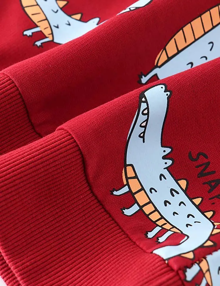 Alligator Printed Sweater - Image 3