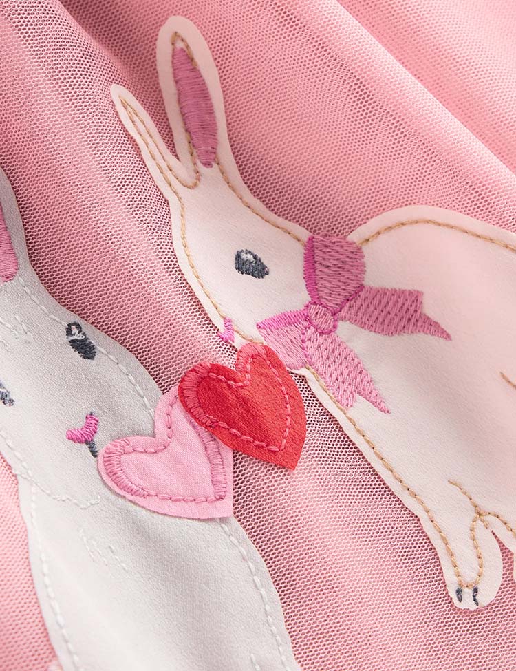 Ami Applique Tulle Dress - Image 2