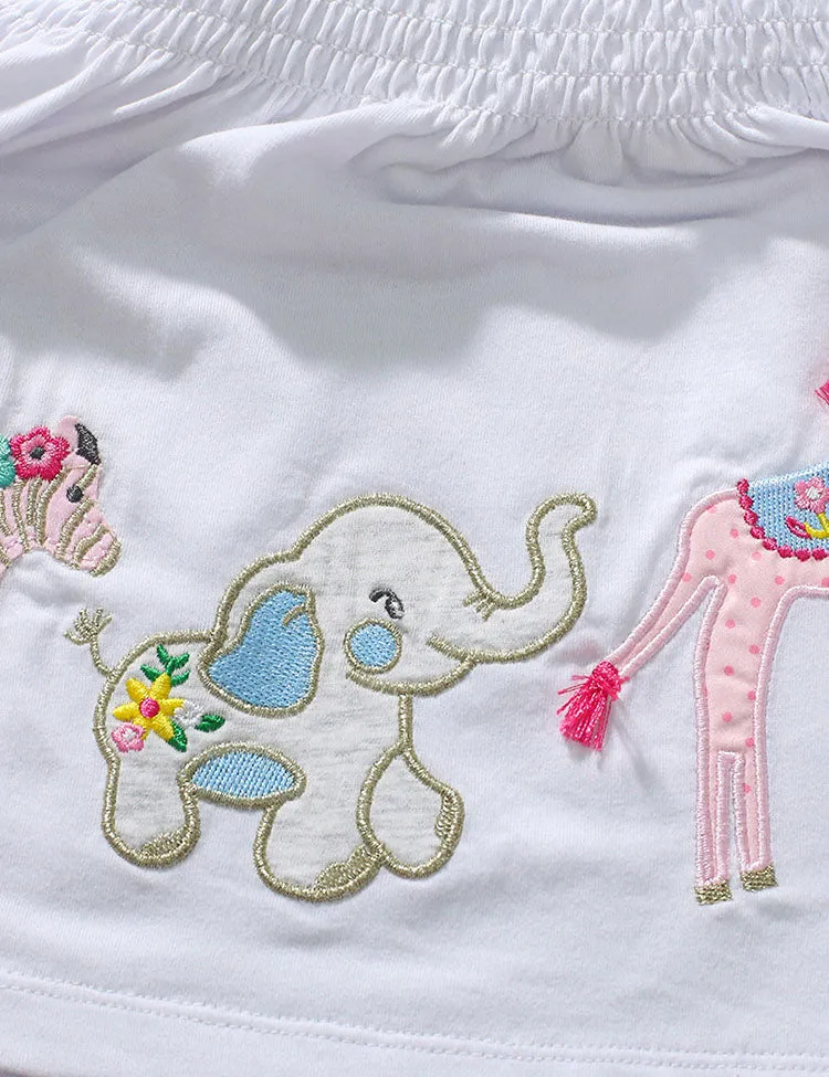 Animal Applique T-shirt Set - Image 4