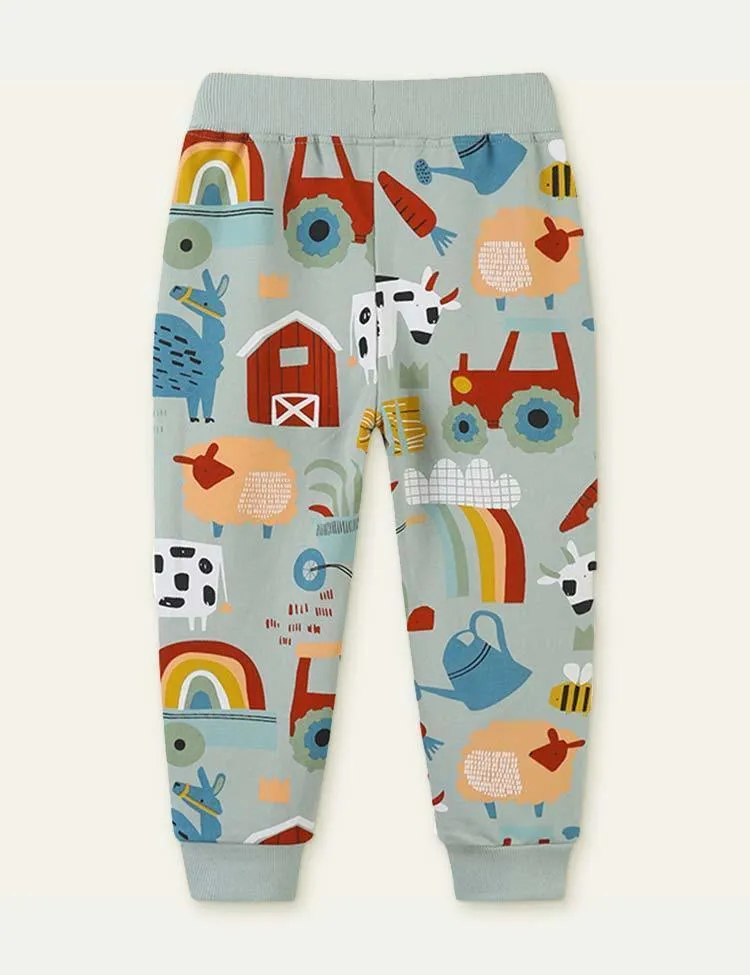 Animal Farm Printed Sweatpants - Image 2