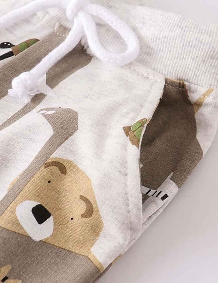 Animal Friends Full Printed Sweatpants - Image 2