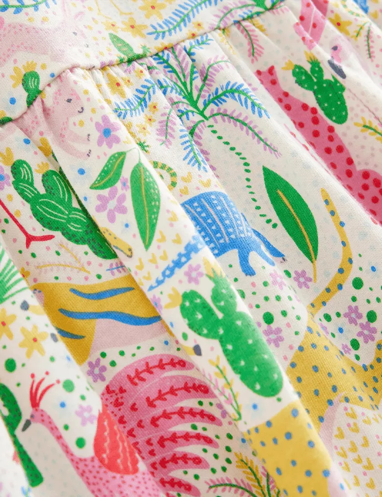 Animal Full Printed Dress - Image 3