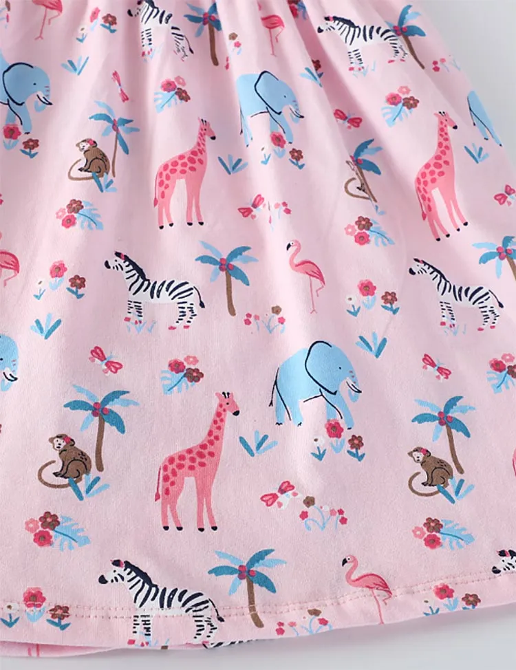Animal Printed Dress - Image 4