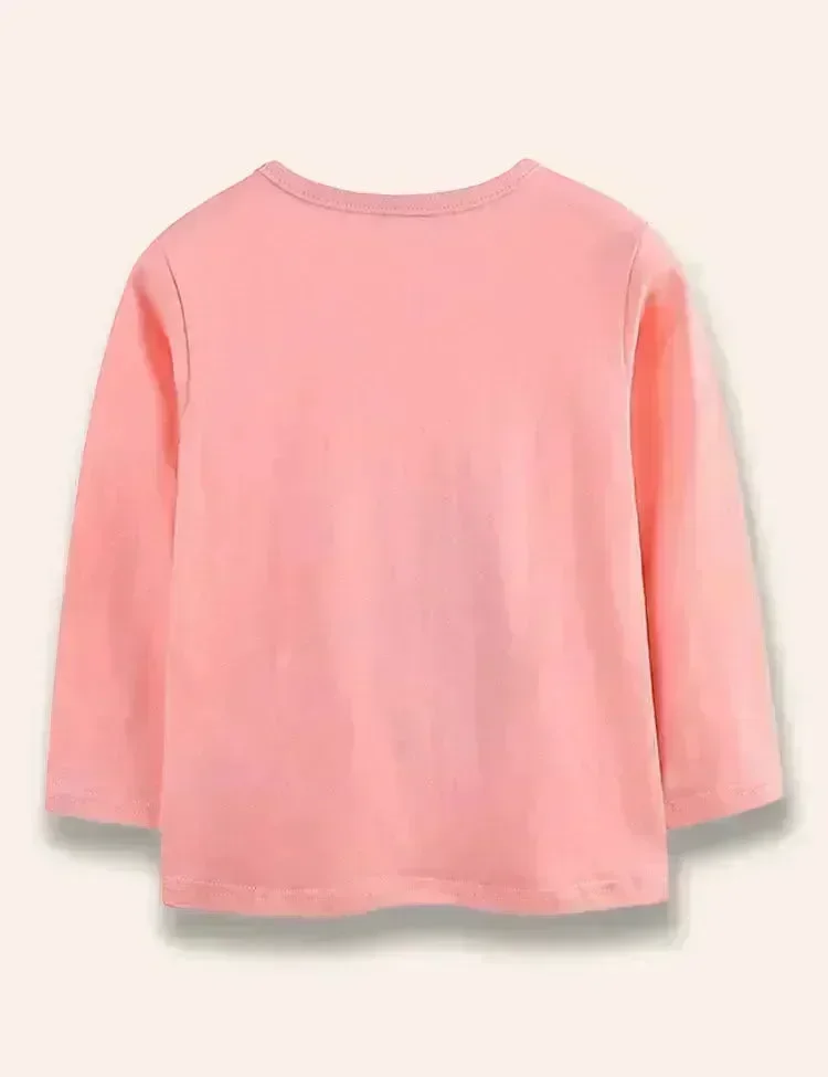 Animal Printed Long Sleeve T-Shirt - Image 4