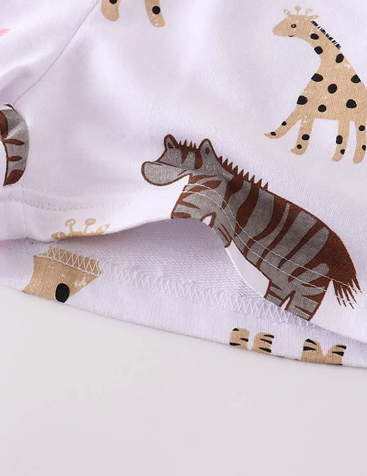 Animal Printed Shorts - Image 3