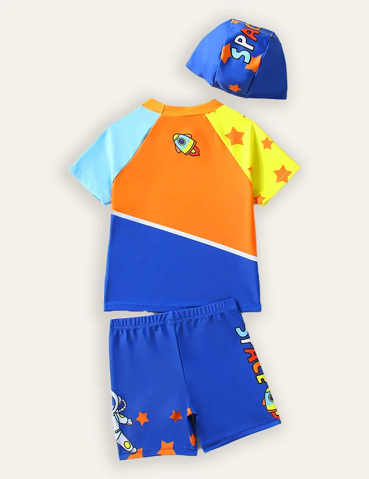 Astronaut Printed Swimsuit Set - Image 2