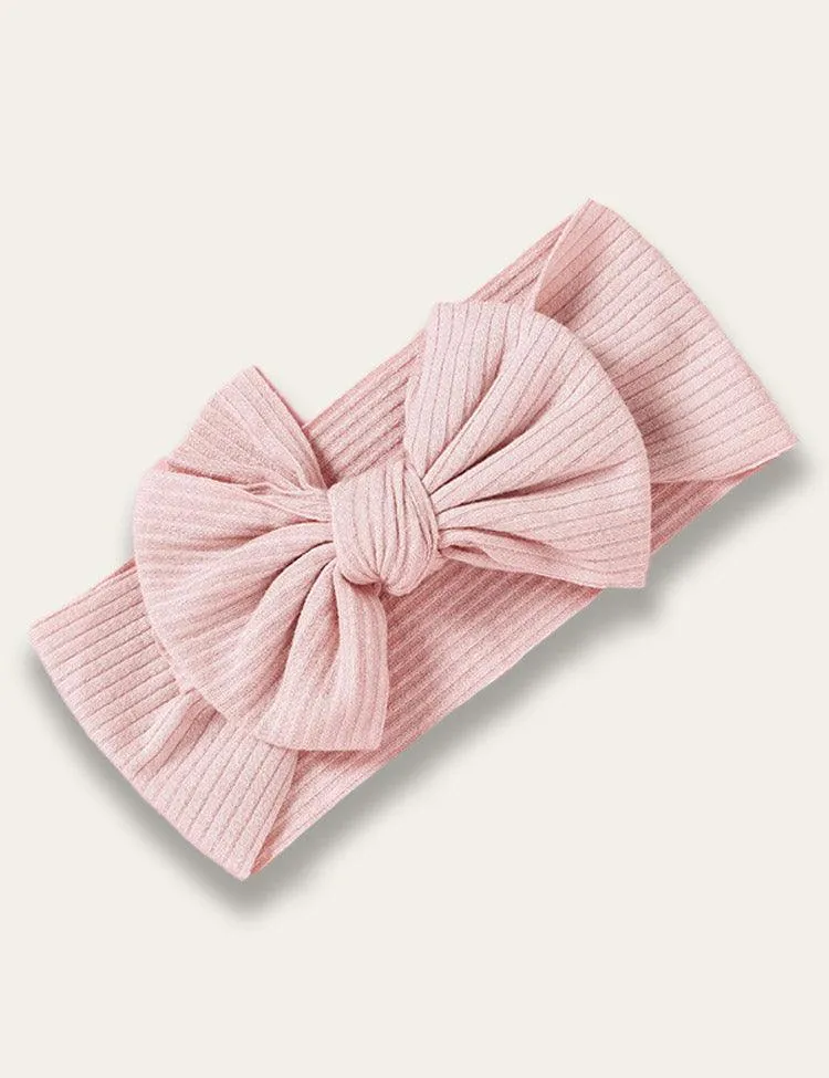 Baby Bow Elastic Headband - Image 2
