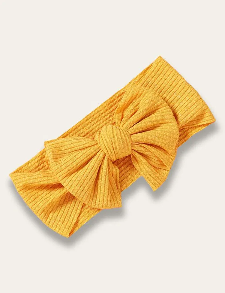 Baby Bow Elastic Headband - Image 4