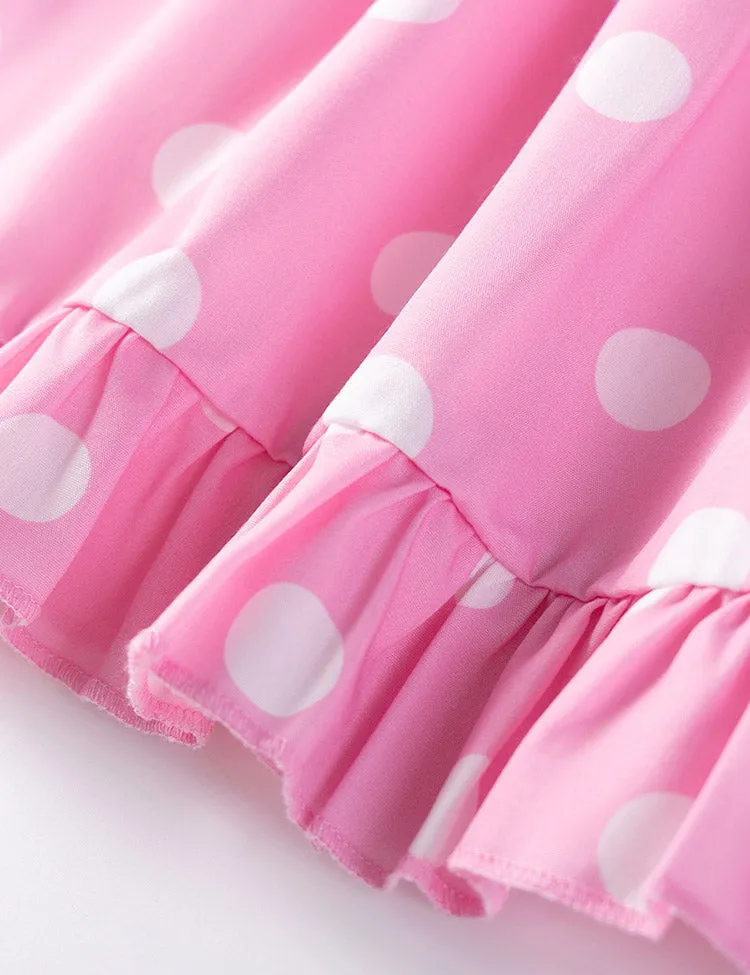 Baby Elephant Bow Printed Dress - Image 5