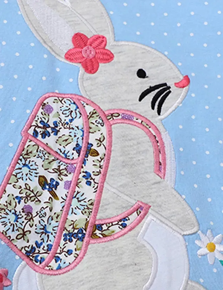 Backpack Bunny Applique Sweatshirt - Image 3