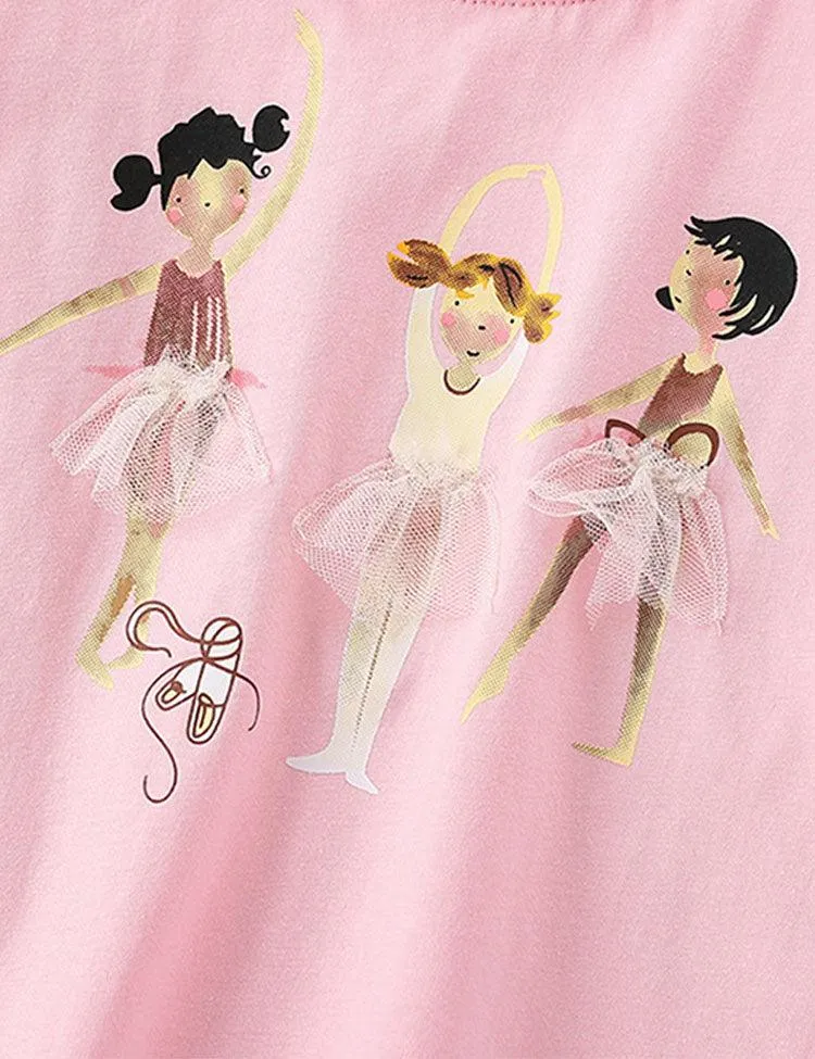 Ballet Dancer Printed T-shirt - Image 2