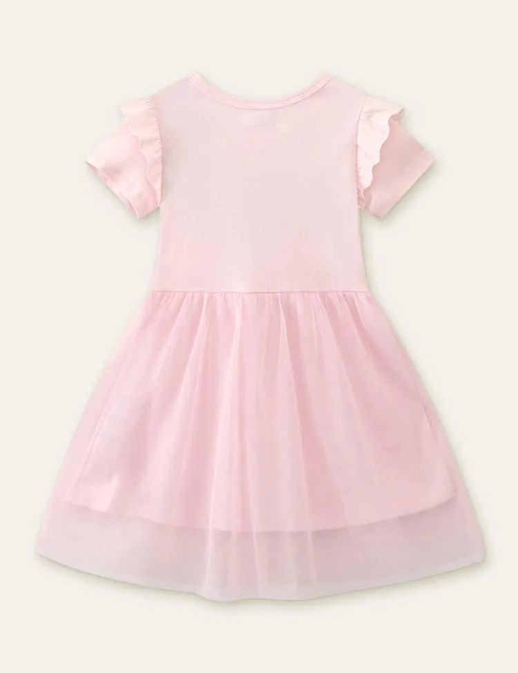 Ballet Girl Printed Dress - Image 2