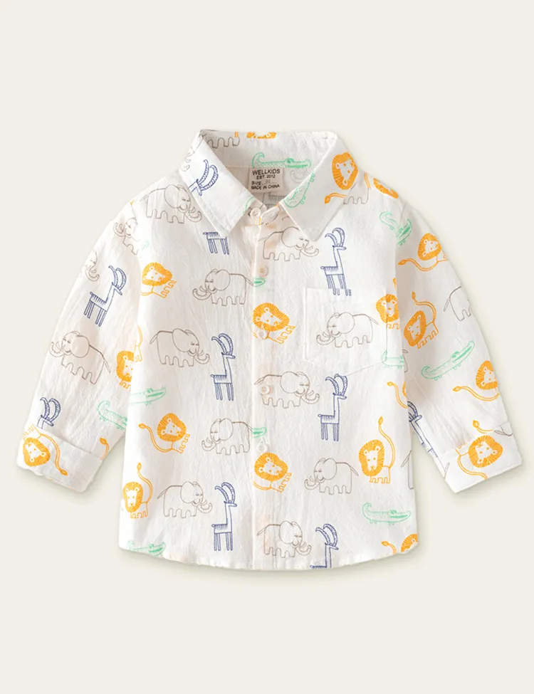 Beast Printed Shirt - Image 2