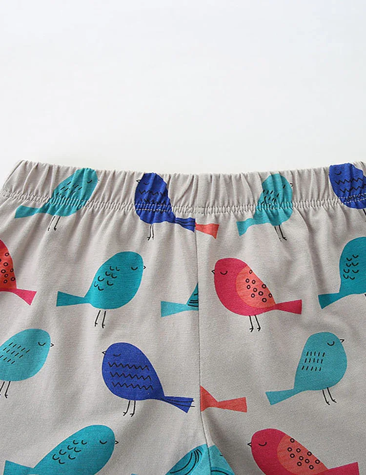 Bird Applique T-Shirt and Shorts Set - Image 4