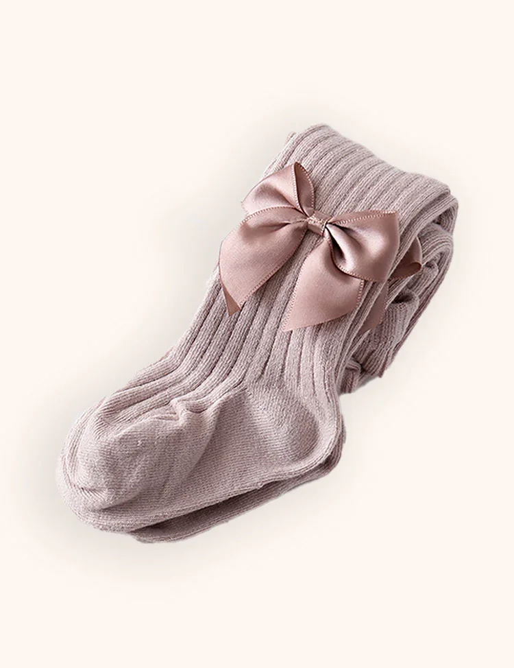 Bow Knitted Leggings - Image 4