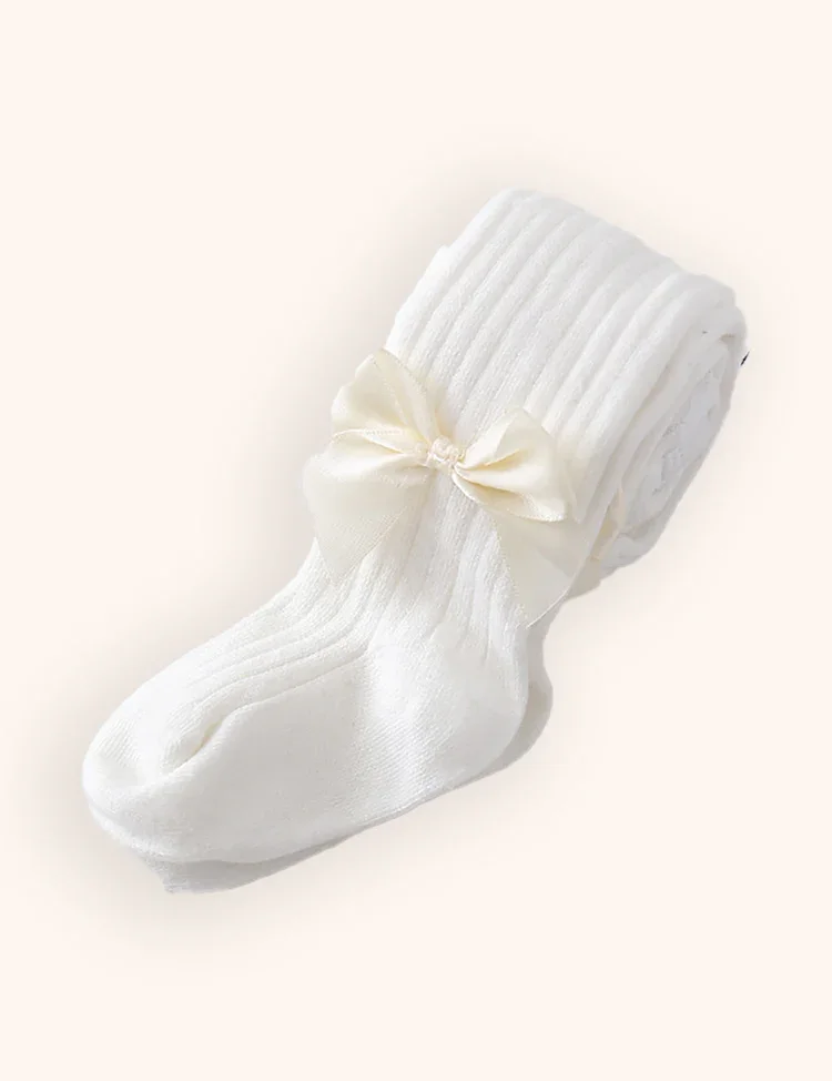 Bow Knitted Leggings - Image 5