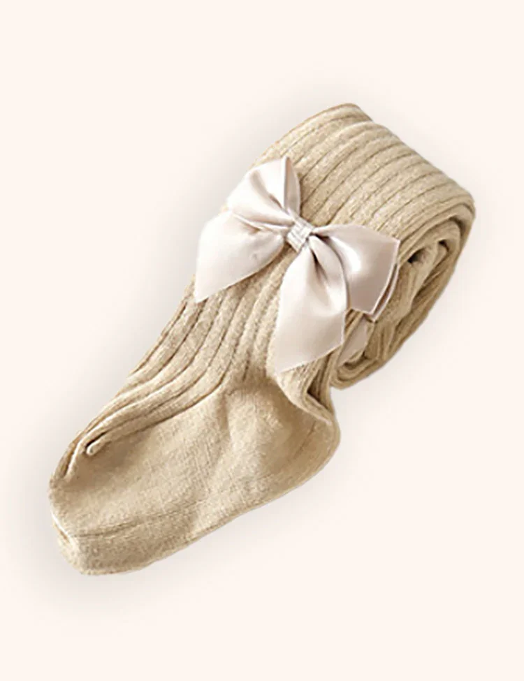 Bow Knitted Leggings - Image 6