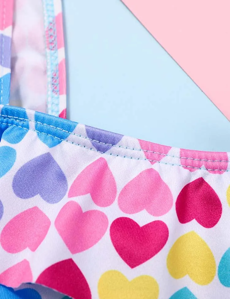 Bow Love Printed Swimsuit - Image 2
