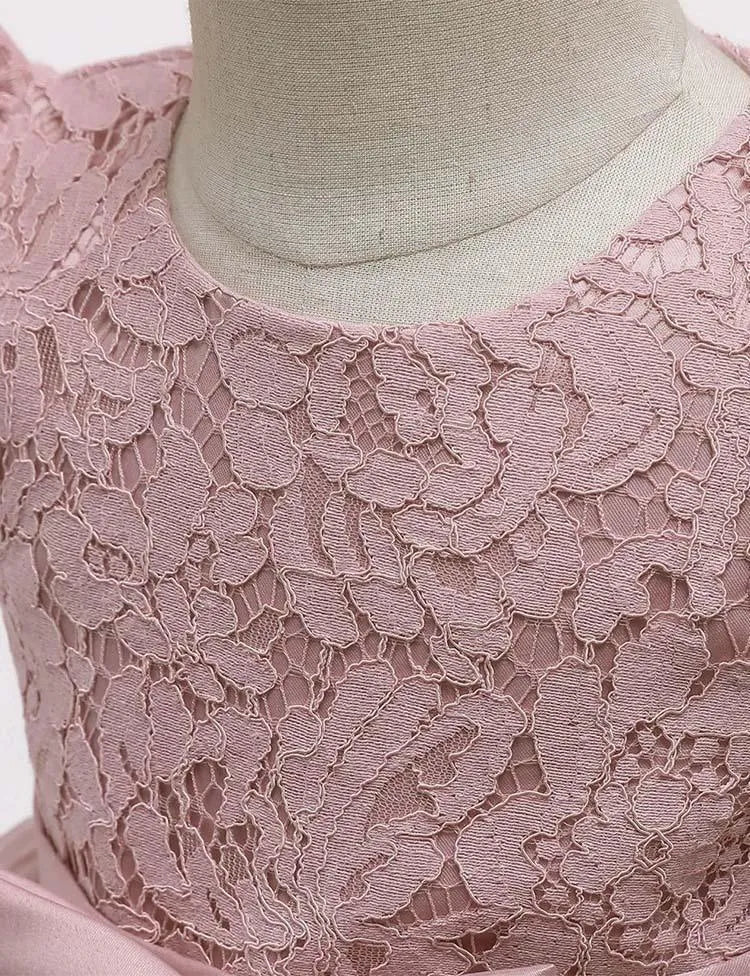 Bow Mesh Sleeveless Party Dress - Image 3