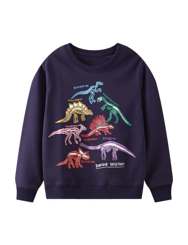 Glowing Dinosaur Sweatshirt - Image 6