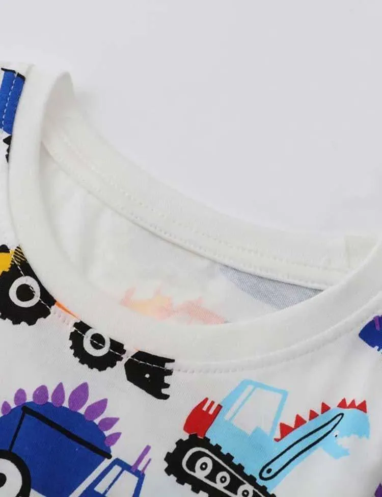 Boys' Cartoon Knitted T-shirt - Image 5