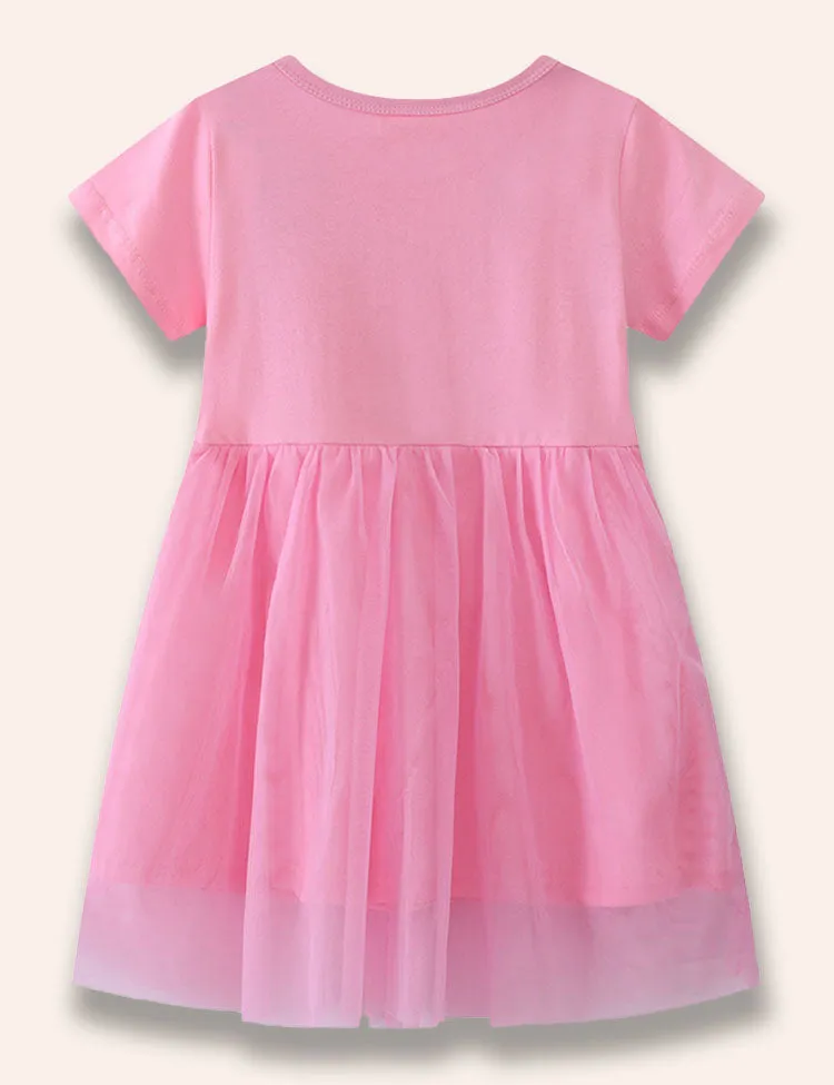Bunny Princess Appliqué Dress - Image 2