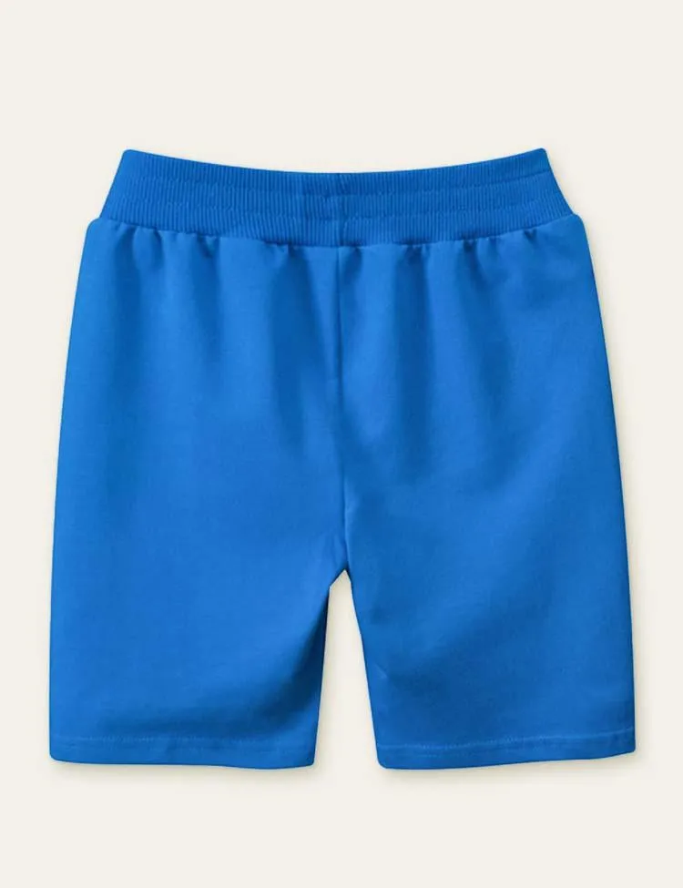 Bus Embroidered Shorts - Image 2