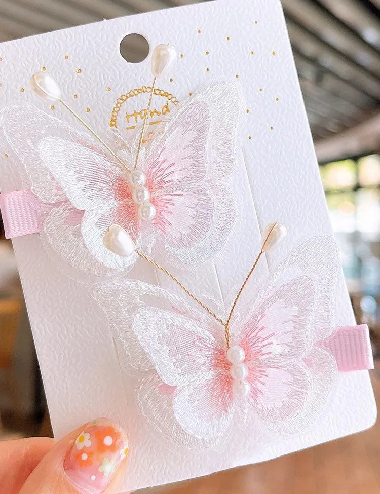Butterfly Embroidered Hairpins - Image 6