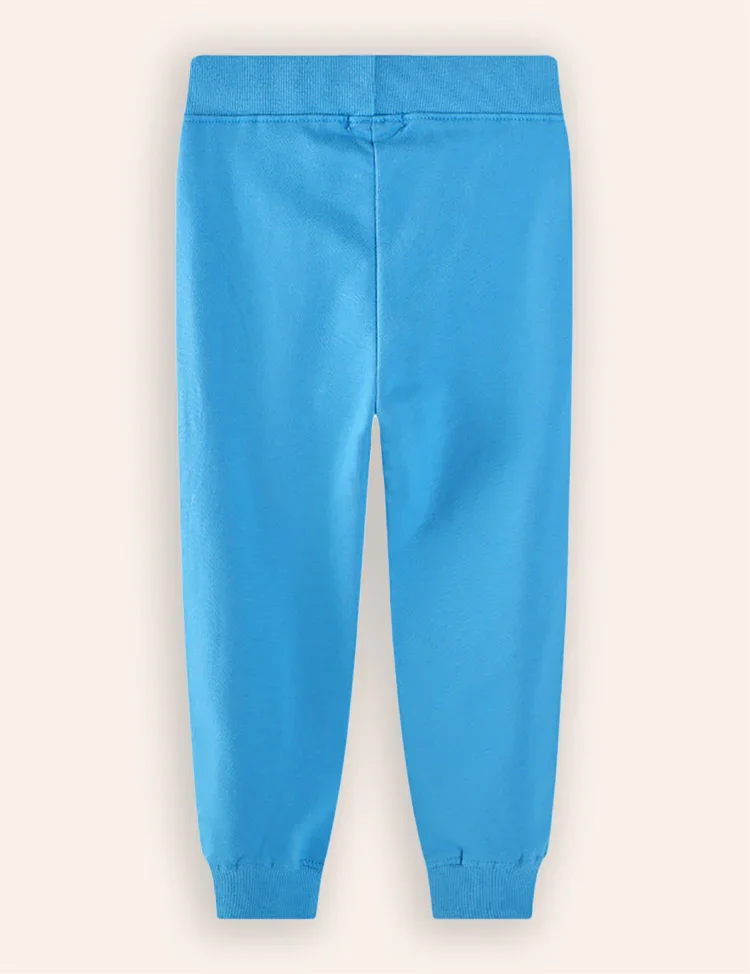 Butterfly Flower Embroidered Sweatpants - Image 2