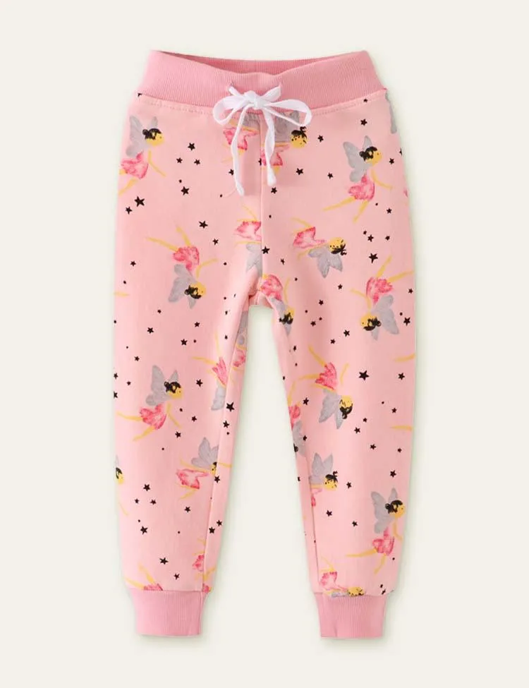 Butterfly Girl Full Printed Sweatpants