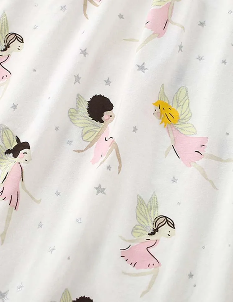 Butterfly Girl Printed Dress - Image 3