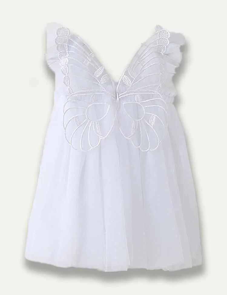 Butterfly Tulle Fluffy Dress - Image 5