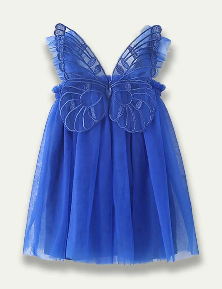 Butterfly Tulle Fluffy Dress - Image 7