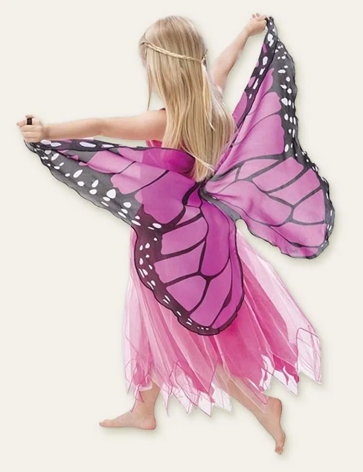 Butterfly Wings Mesh Party Cape - Image 4