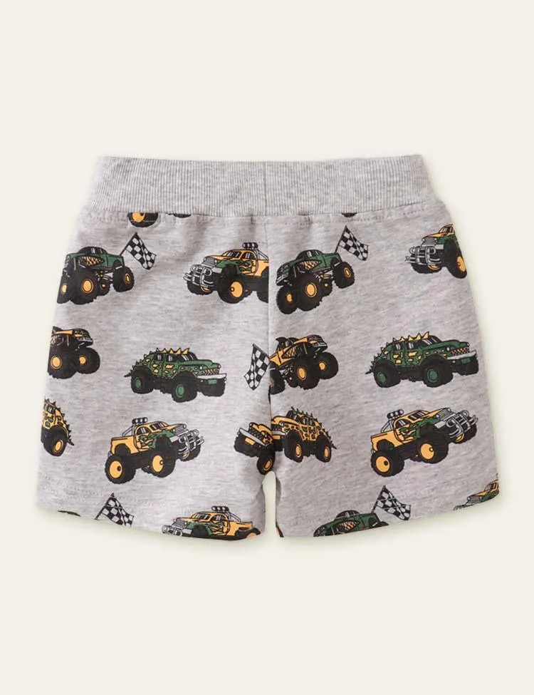 Car Printed Shorts - Image 2
