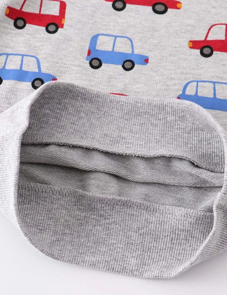 Car Printed Sweatshirt - Image 3