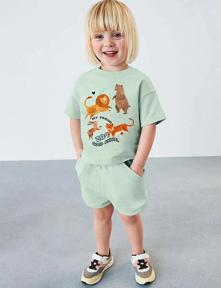 Cartoon Animals Printed Set - Image 3