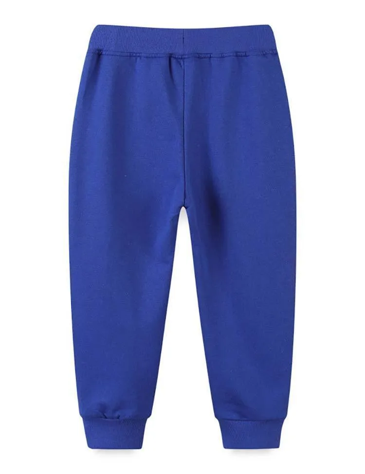 Cartoon Car Rainbow Printing Sports Pants - Image 4