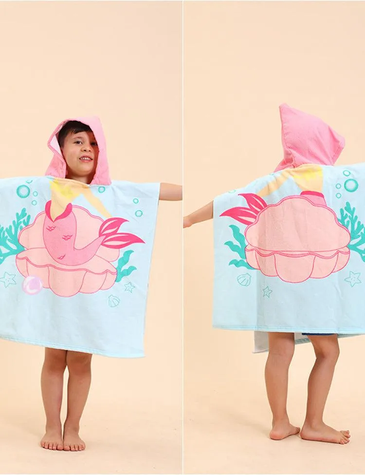 Cartoon Cloak Beach Towel - Image 11