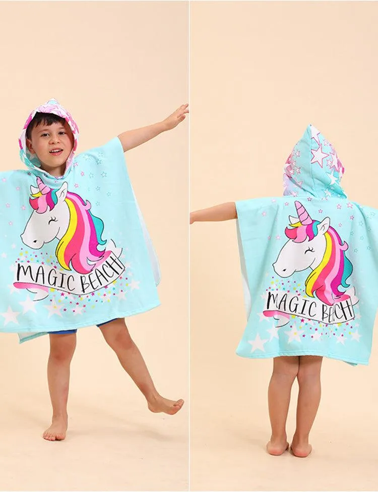 Cartoon Cloak Beach Towel - Image 12