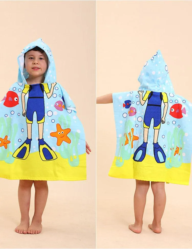 Cartoon Cloak Beach Towel - Image 14