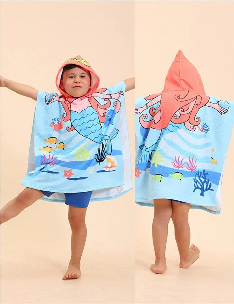 Cartoon Cloak Beach Towel - Image 17