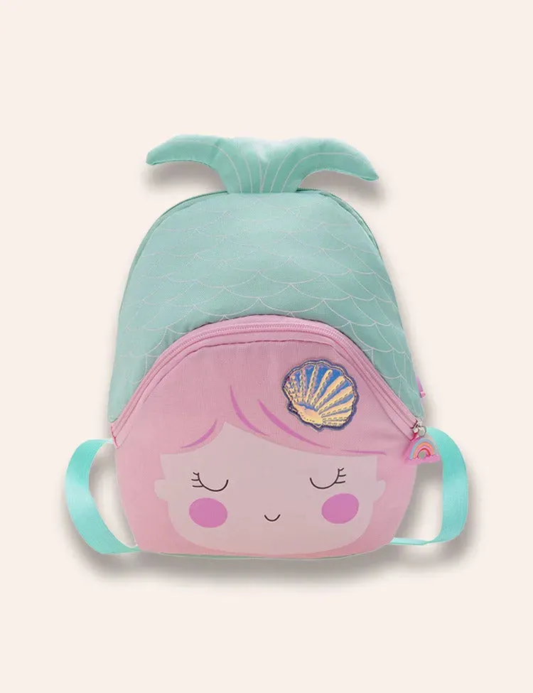 Cartoon Cute Mermaid Backpack - Image 2