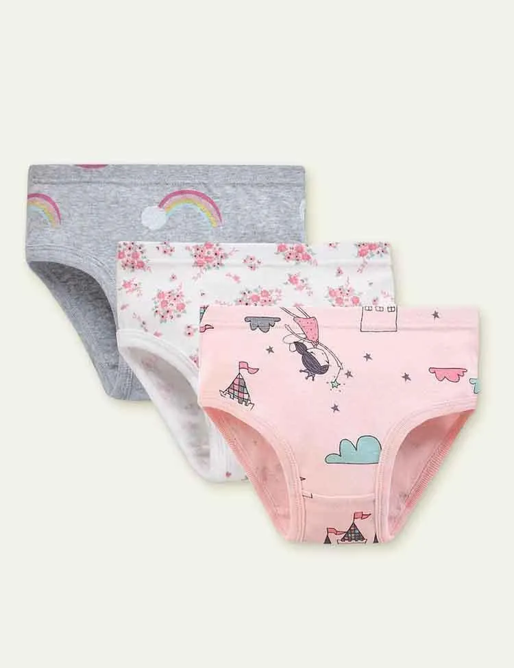 Cartoon Cute Printed Cotton Breathable Underwear - Image 14