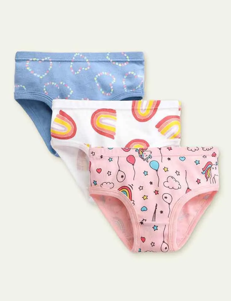 Cartoon Cute Printed Cotton Breathable Underwear - Image 3